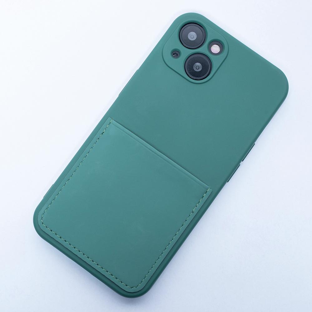 iLike TelForceone Kortelės dėklas Samsung Galaxy A13 4G žalias forest