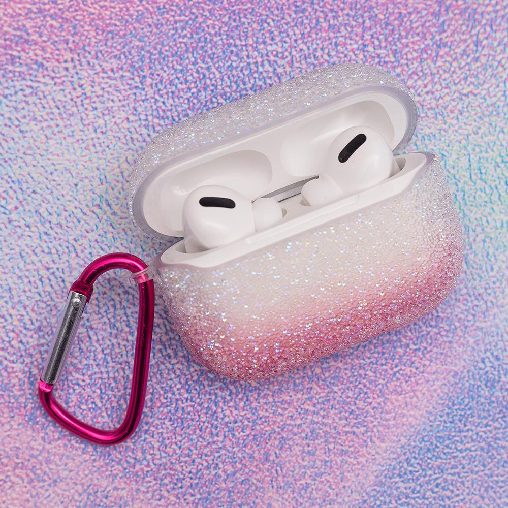 iLike TelForceone Caviar dėklas, skirtas Airpods Pro 2 gradiento rožinės spalvos