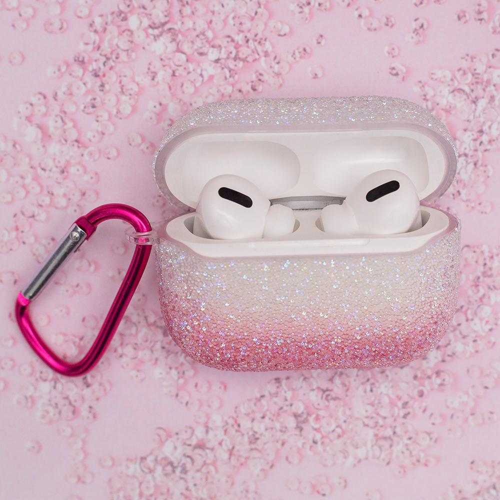 iLike TelForceone Caviar dėklas, skirtas Airpods Pro 2 gradiento rožinės spalvos