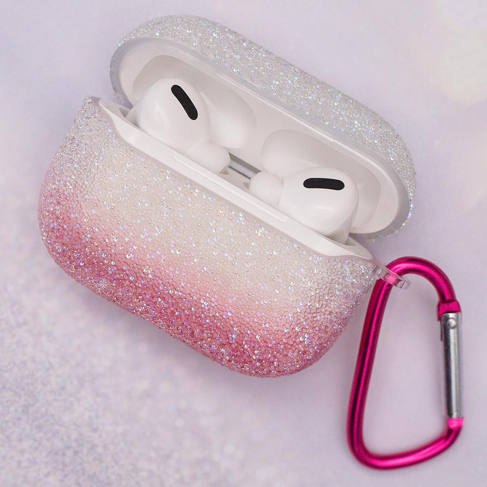 iLike TelForceone Caviar dėklas, skirtas Airpods Pro 2 gradiento rožinės spalvos