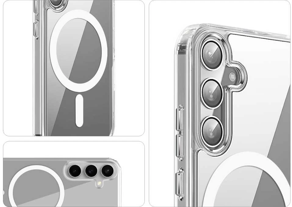Tecto Shield „Telforceone Clear Guard Mag iPhone 16 Plus“ skaidrus dėklas