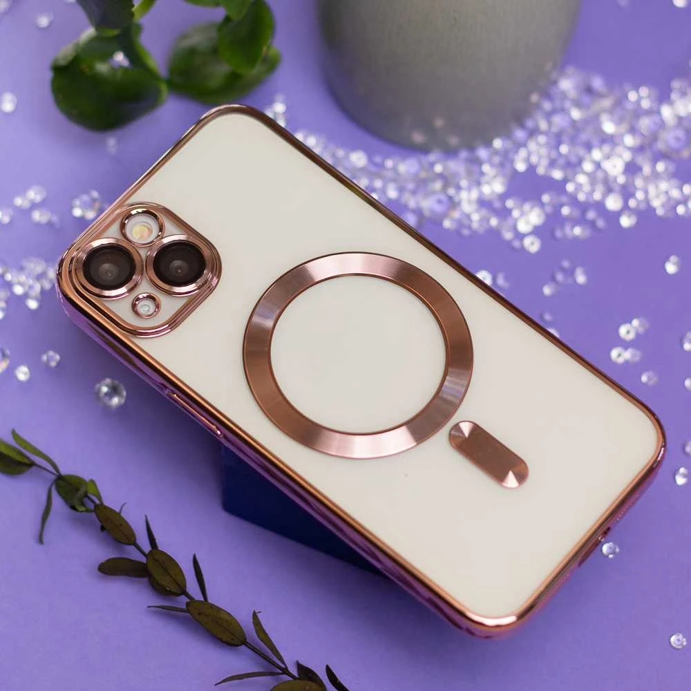 TFO „Color Chrome Mag“ dėklas, skirtas „iPhone 17 Air“ 6,6", rožinio aukso spalvos