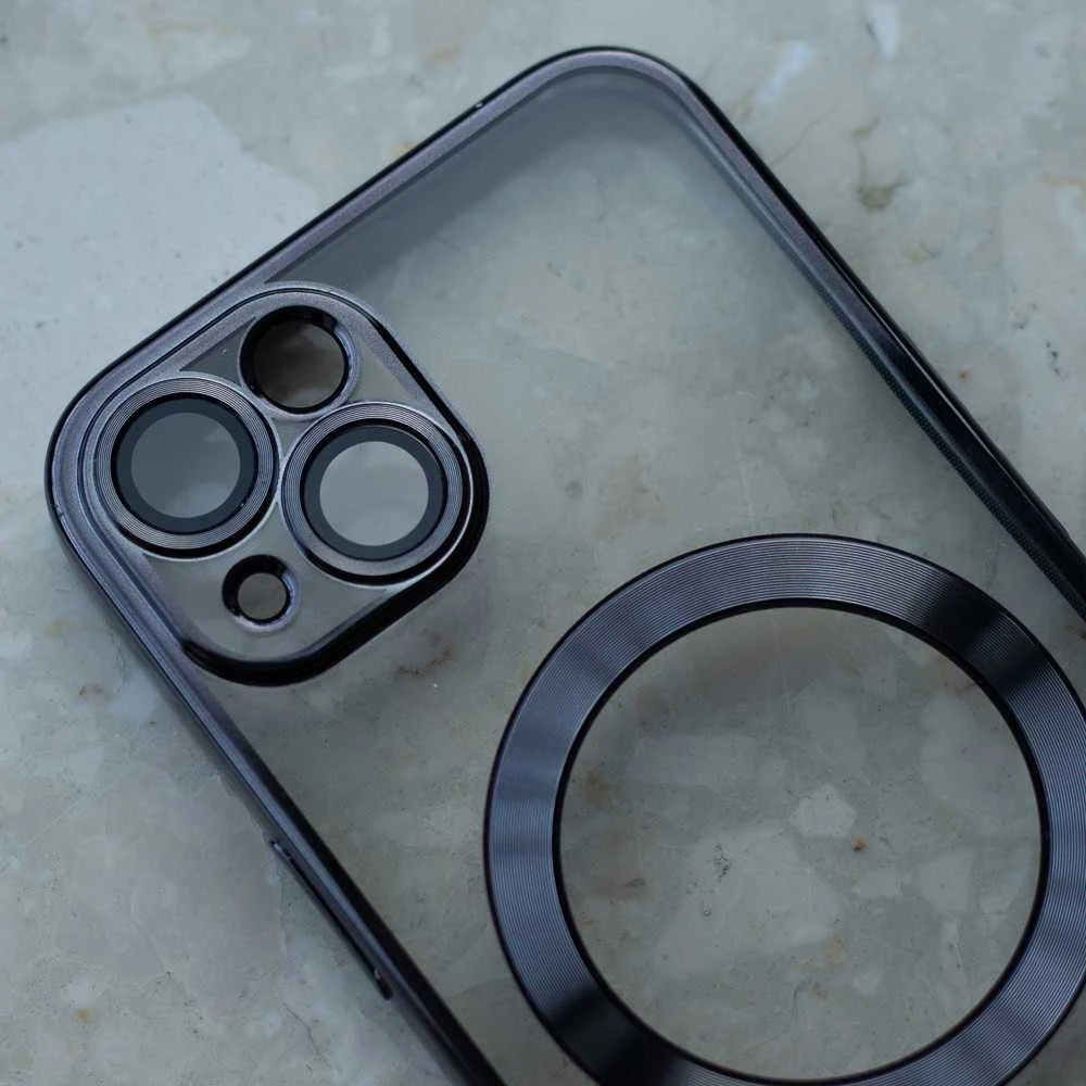 TFO „Color Chrome Mag“ dėklas, skirtas „iPhone 17 Air“ 6,6", juodas
