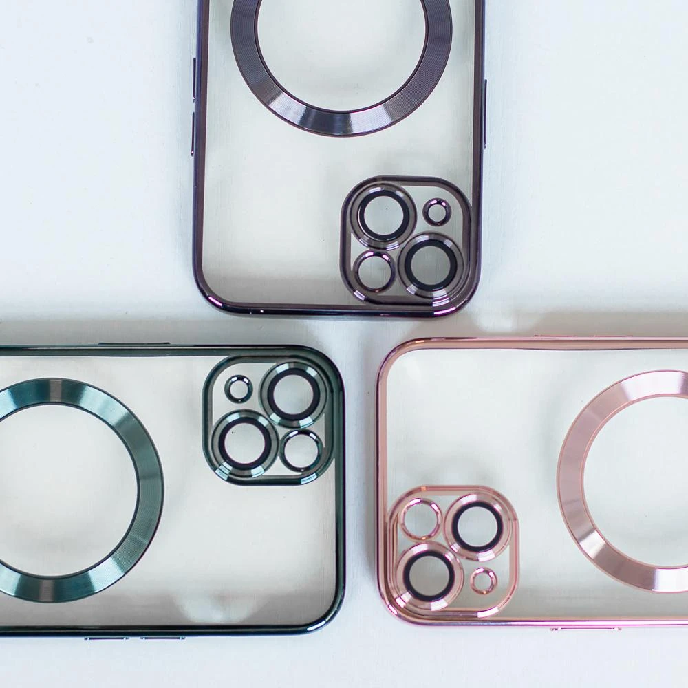 TFO TelForceone Spalva "Chrome Magsafe" dėklas iPhone 14 6,1 juodas
