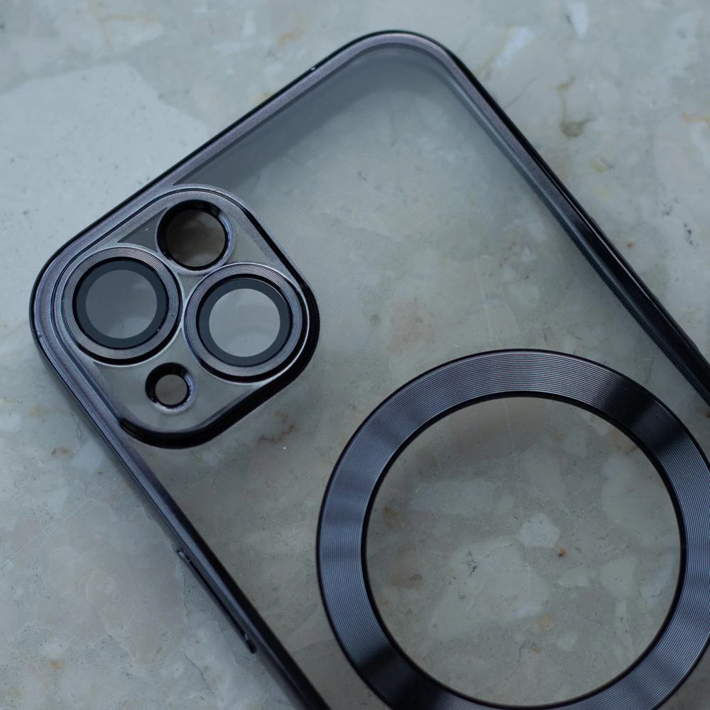 TFO TelForceone Spalva "Chrome Magsafe" dėklas iPhone 14 6,1 juodas