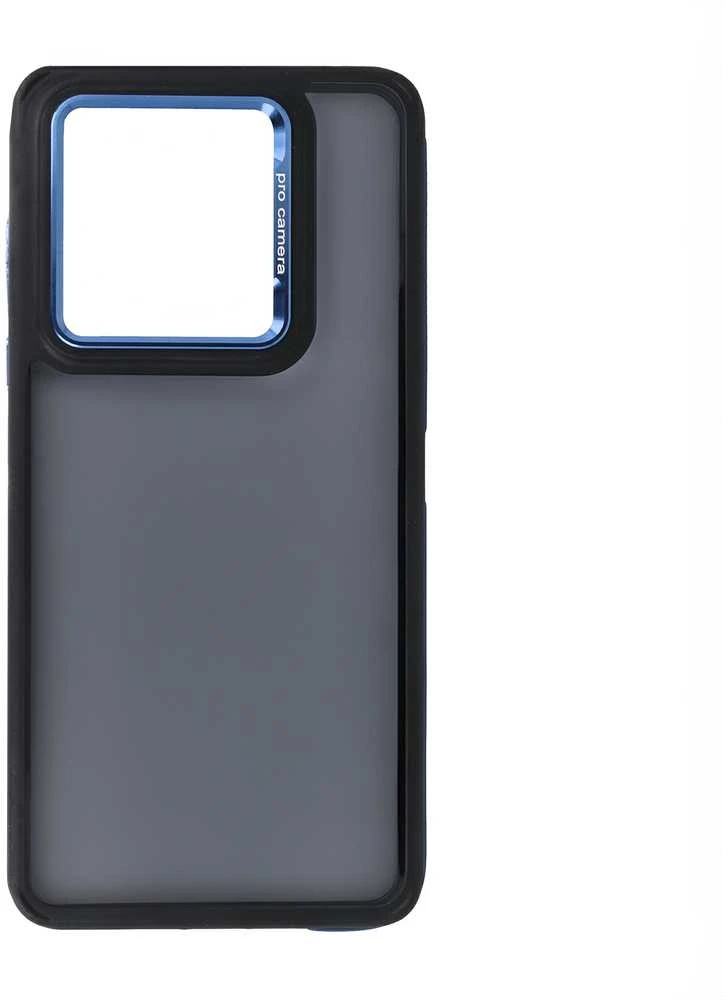 TFO Telforceone Crystal Juodas dėklas, skirtas Xiaomi Redmi Note 14 5G (Global) mėlynas