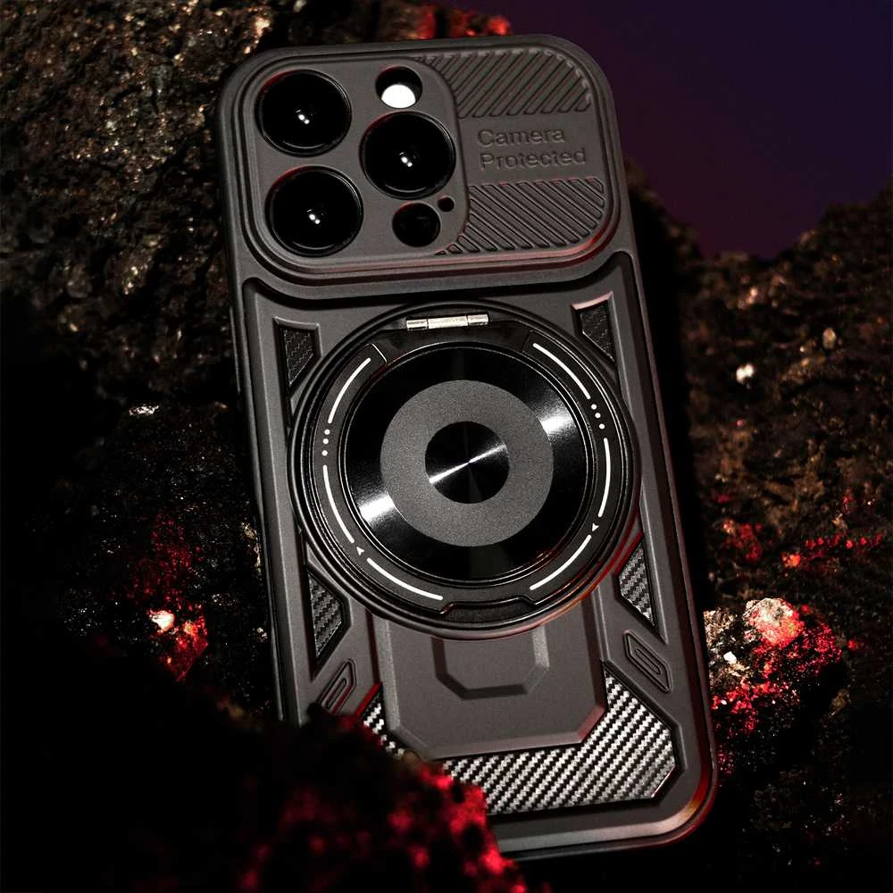 TFO Telforceone „Defender Armor Mag“ dėklas, skirtas „iPhone 14 6,1“; juodas