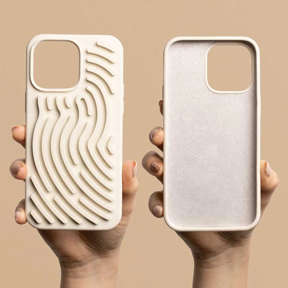 TFO Telforceone „Pasidaryk pats“ „Snake“ dėklas, skirtas „iPhone 13 6,1“; smėlio spalvos