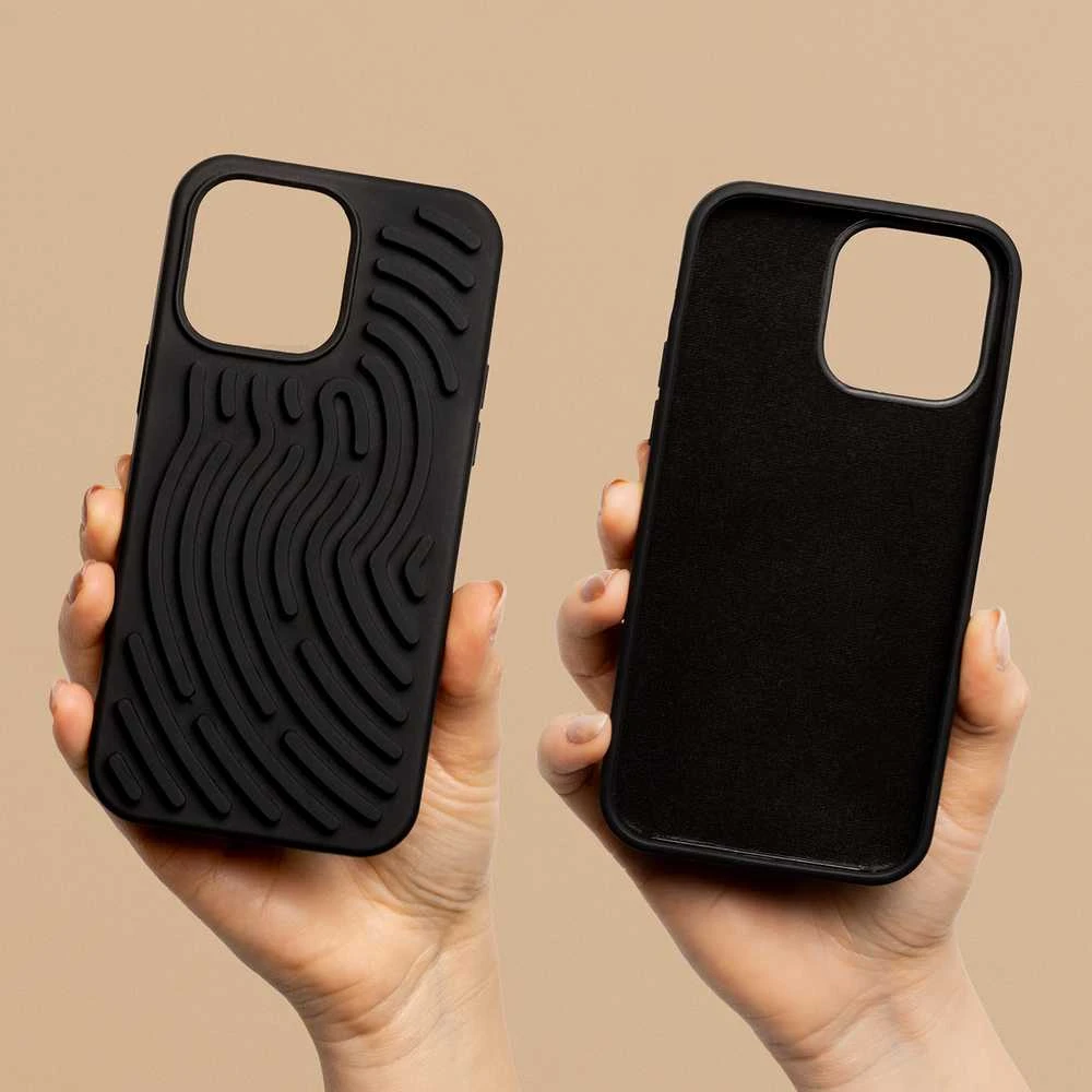 TFO Telforceone „Pasidaryk pats“ gyvatės formos dėklas, skirtas „iPhone 13 6,1“; juodas