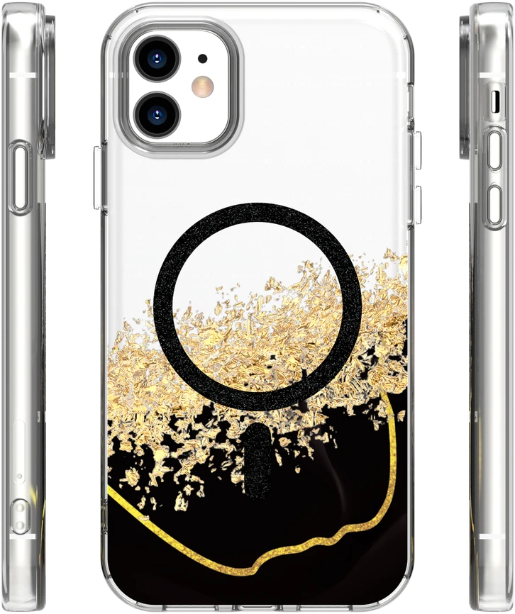 TFO Telforceone „Epoxy Mag“ dėklas, skirtas „iPhone 11“, juodas