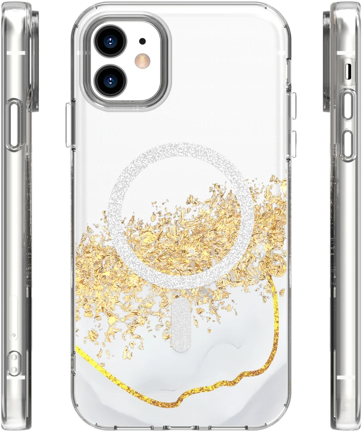 TFO Telforceone Epoksidinės medžiagos „Mag“ dėklas, skirtas „iPhone 11“, baltas