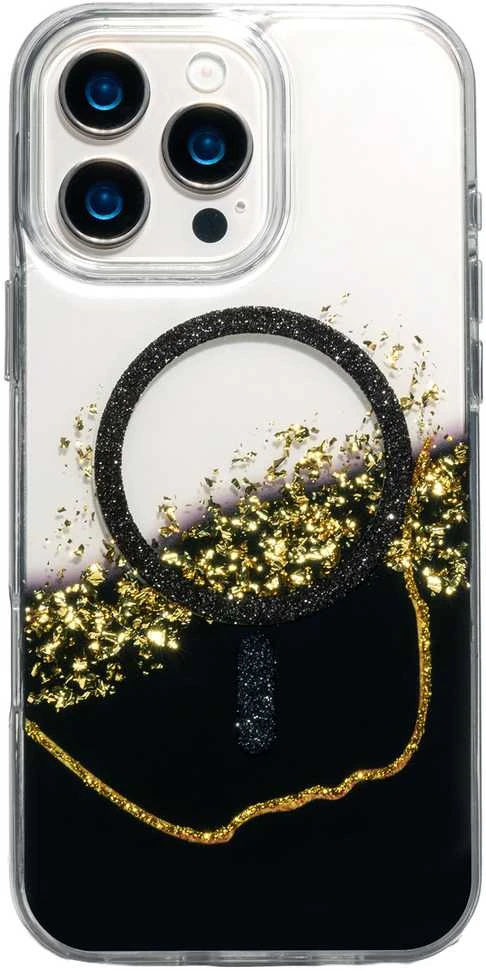 TFO Telforceone Epoksidinės medžiagos „Mag“ dėklas, skirtas „iPhone 17 Pro Max 6,9“ (juodas)