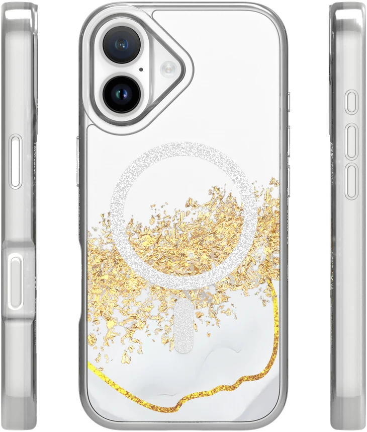 TFO Telforceone Epoksidinės medžiagos „Mag“ dėklas, skirtas „iPhone 17 6,3“ (baltas)