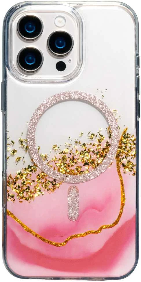 TFO Telforceone Epoksidinės medžiagos „Mag“ dėklas, skirtas „iPhone 17 6,3“ rožinis
