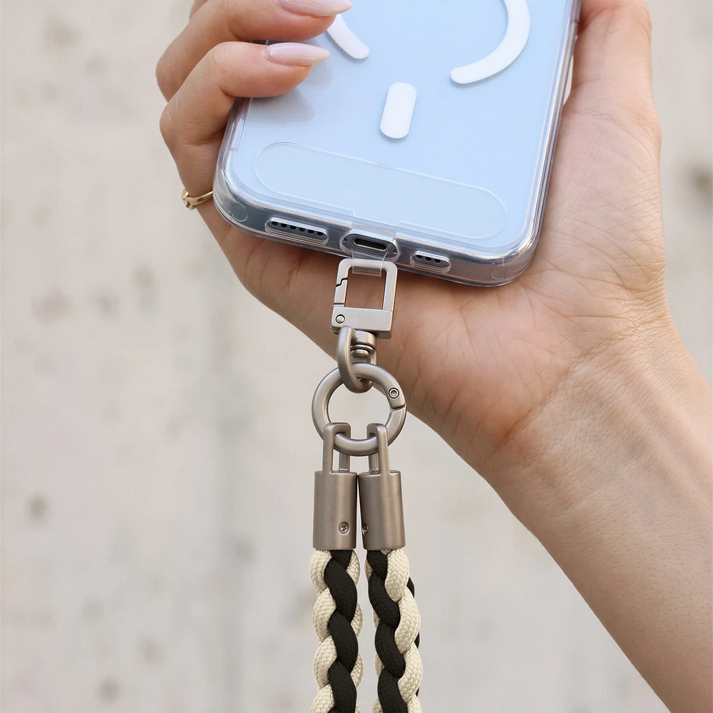 Telforceone Etteri flexi strap 2in1 for phones juodas