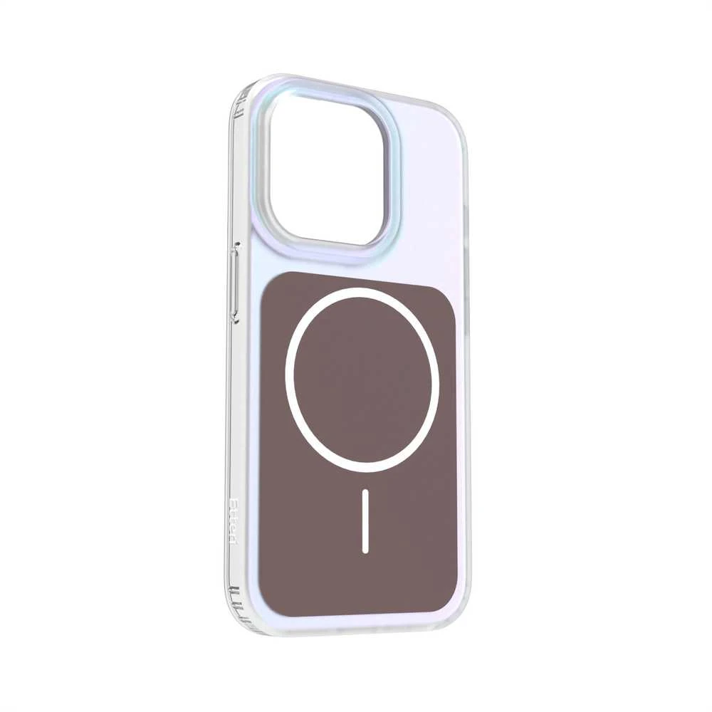 Telforceone „Etteri Hidden Pearl“ dėklas, skirtas „iPhone 15 Pro 6,1“; rudas
