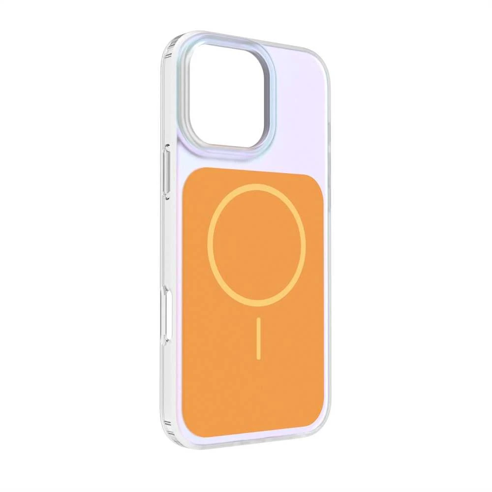 Telforceone „Etteri Hidden Pearl“ dėklas, skirtas „iPhone 16 Pro Max 6,9“; oranžinis