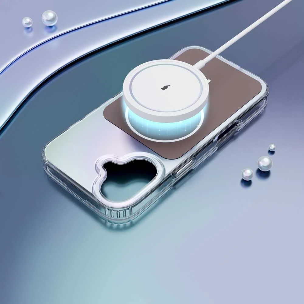 Telforceone „Etteri Hidden Pearl“ dėklas, skirtas „iPhone 17 6,3“; rudas