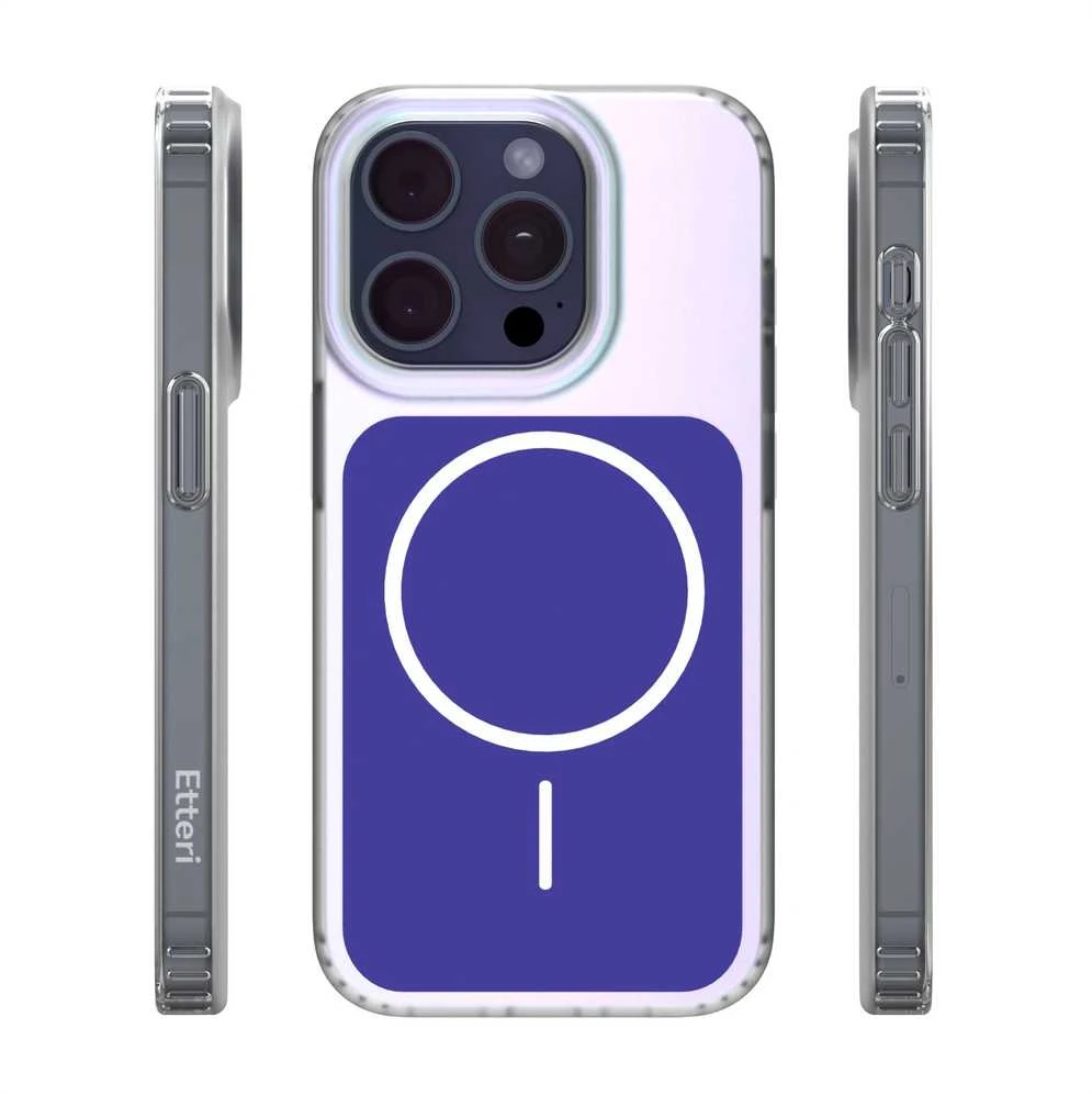 Etteri Hidden Pearl dėklas iPhone 15 Pro 6,1" tamsiai mėlynas