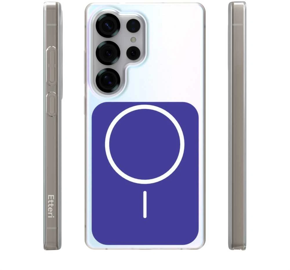 Etteri Hidden Pearl dėklas Samsung Galaxy S25 Ultra tamsiai mėlynas
