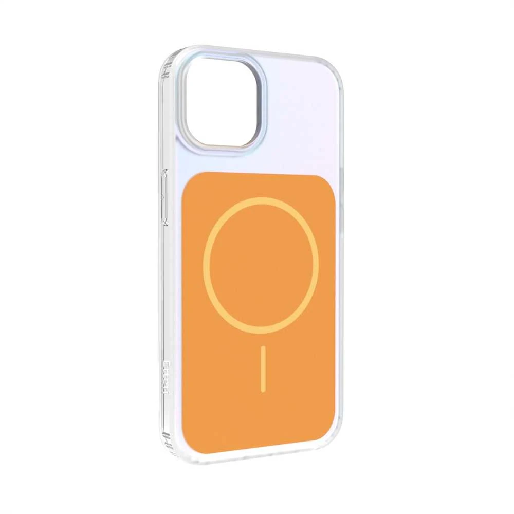 Telforceone „Etteri Hidden Pearl“ dėklas, skirtas „iPhone 14 6,1“; oranžinis