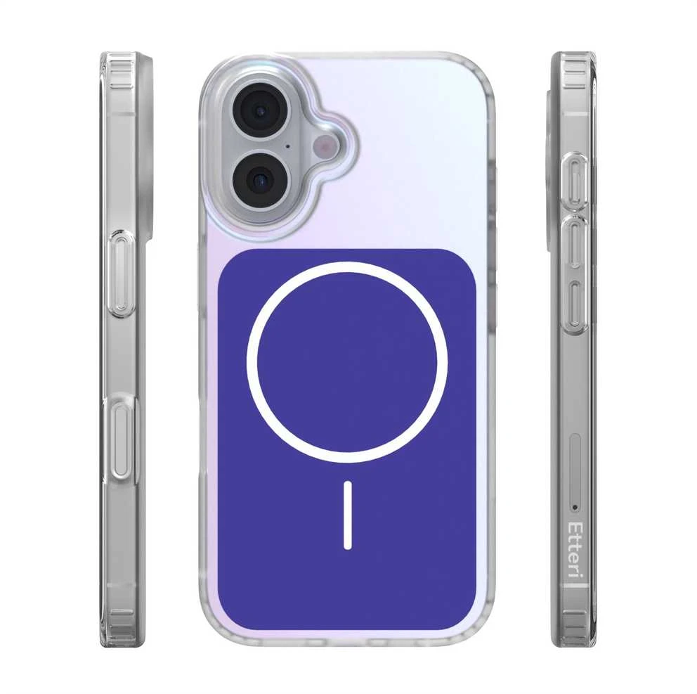 Telforceone „Etteri Hidden Pearl“ dėklas, skirtas „iPhone 16 6,1“; tamsiai mėlynas