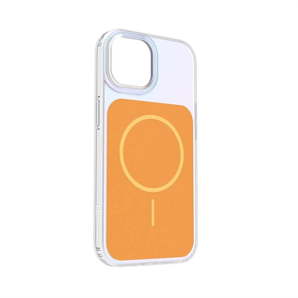 Telforceone „Etteri Hidden Pearl“ dėklas, skirtas „iPhone 15 6,1“; oranžinis
