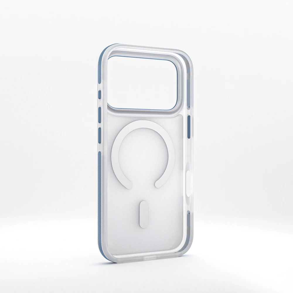 Telforceone Etteri Icy Mag dėklas, skirtas iPhone 17 Pro / 18 Pro, dangaus mėlyna