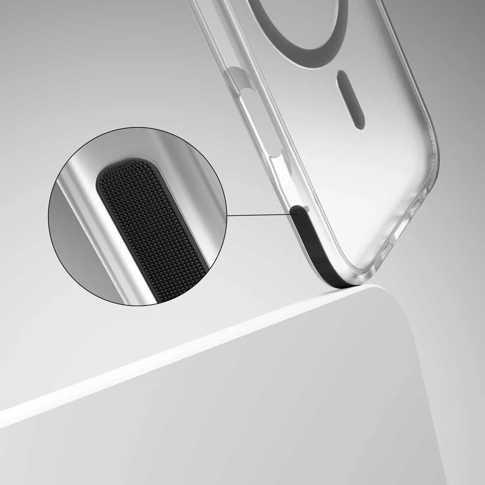 Telforceone Etteri Icy Mag dėklas iPhone 17 Air juodas