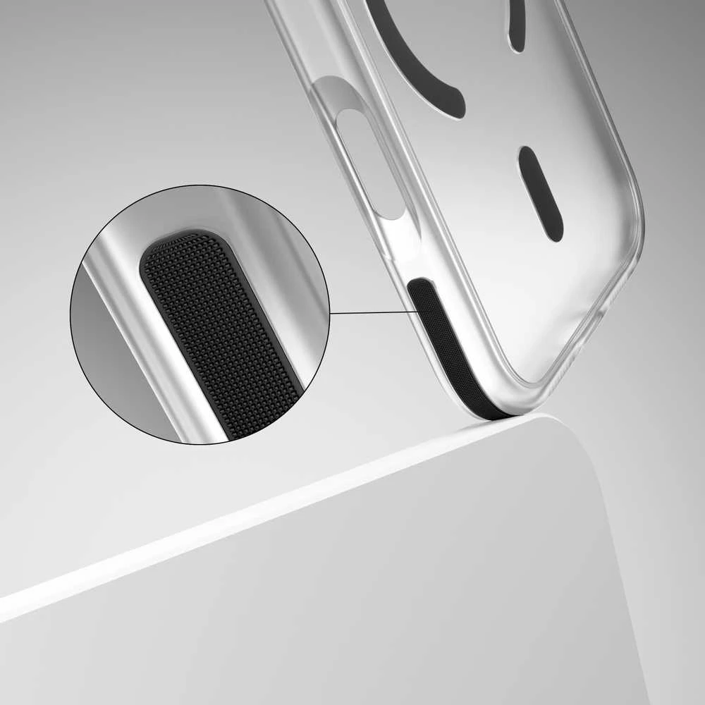 Telforceone Etteri Icy Mag dėklas iPhone 17 Pro Max / 18 Pro Max juodas