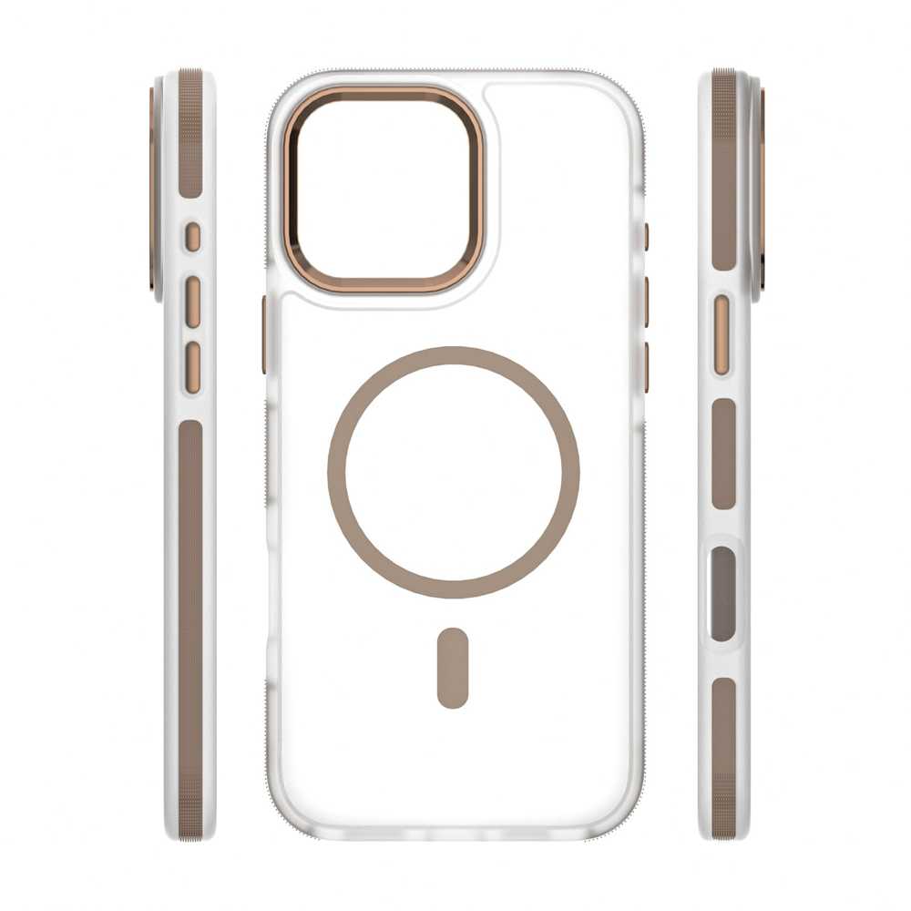 Etteri Icy Mag dėklas, skirtas iPhone 16 Pro Max 6,9" auksinis