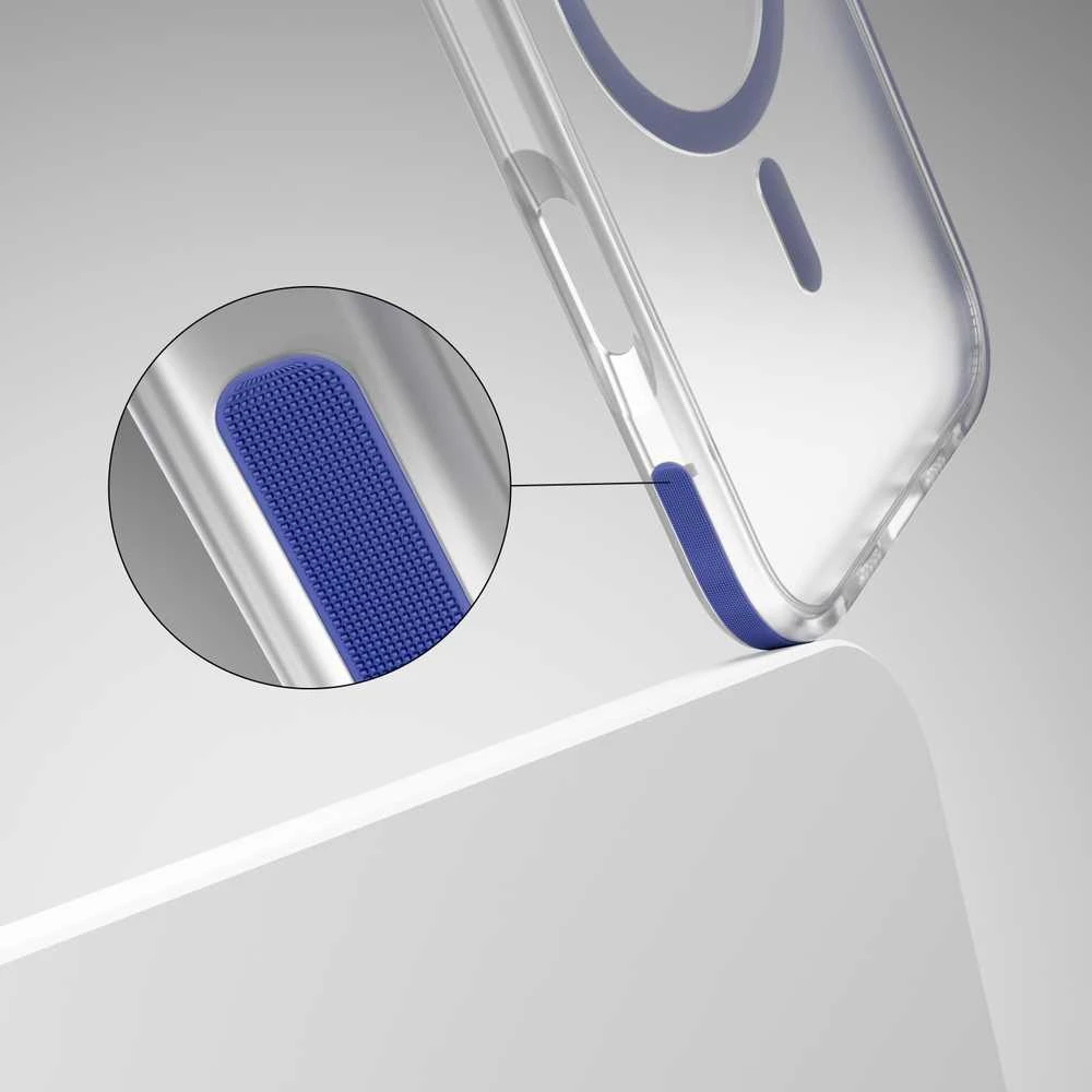 Telforceone Etteri Icy Mag dėklas, skirtas iPhone 17 Air mėlynai