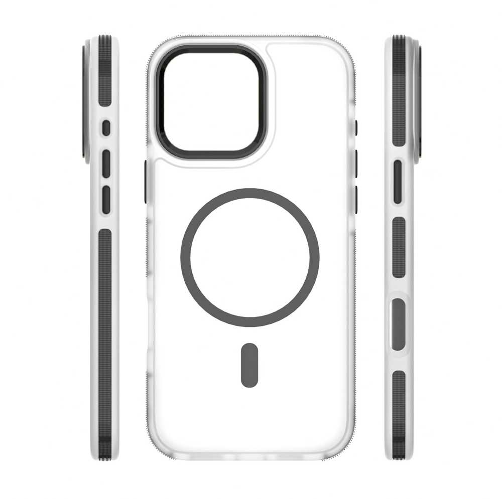 Telforceone Etteri Icy Mag dėklas, skirtas iPhone 16 Pro Max 6,9" juodas