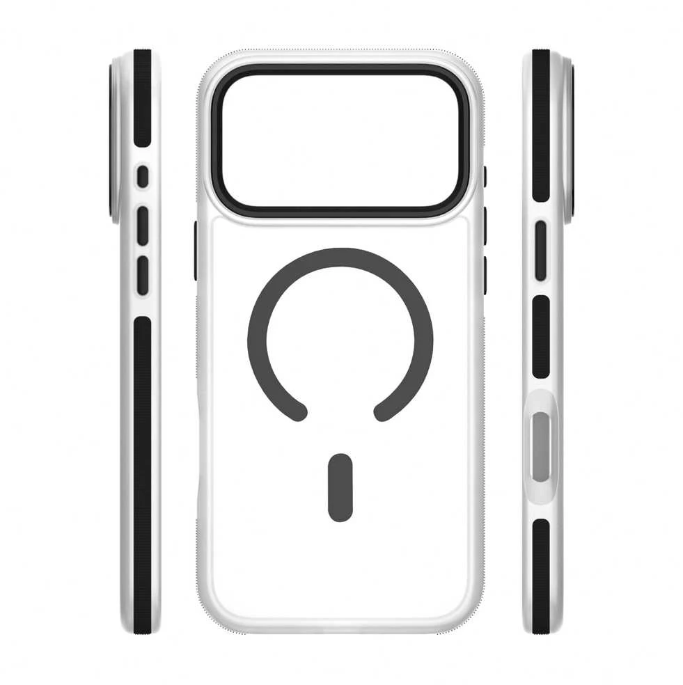 Telforceone Etteri Icy Mag dėklas iPhone 17 Pro Max / 18 Pro Max juodas