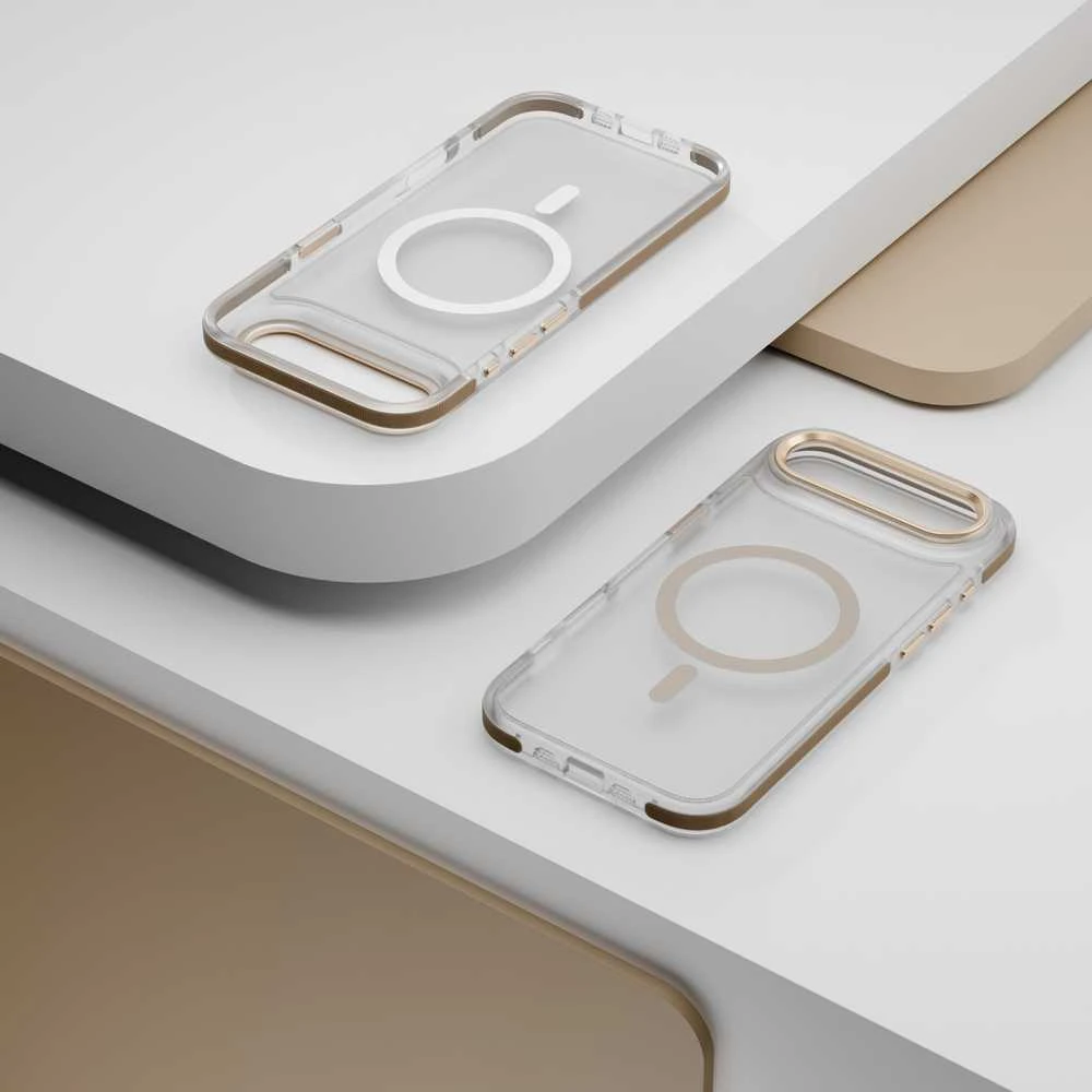 Telforceone Etteri Icy Mag dėklas iPhone 17 Air auksinis