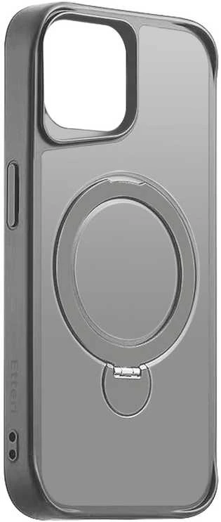 Telforceone Etteri Matt Mag Ring Apple iPhone 13 6,1" dėklas telefonui pilkos spalvos