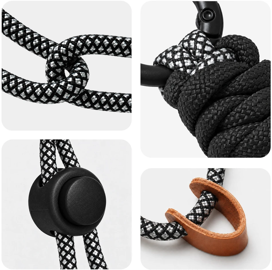 Telforceone Etteri short wrist strap for phones juodas