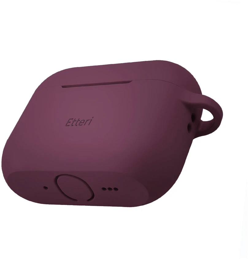 Dėklas Telforceone Etteri silicone case for AirPods Pro 3 dark cherry