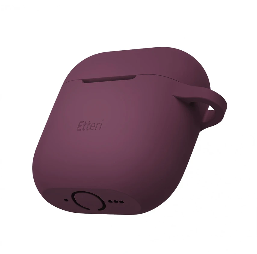 Dėklas Telforceone Etteri silicone case for AirPods 4 dark cherry