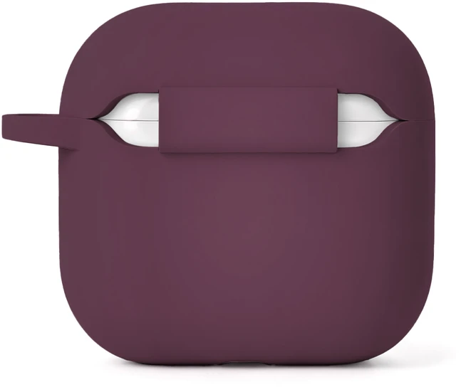 Dėklas Telforceone Etteri silicone case for AirPods 4 dark cherry
