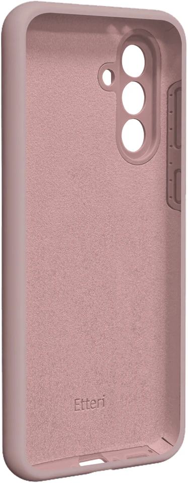 Telforceone Etteri silikoninis dėklas, skirtas Samsung Galaxy A17 5G / A18 5G šviesiai rožinis