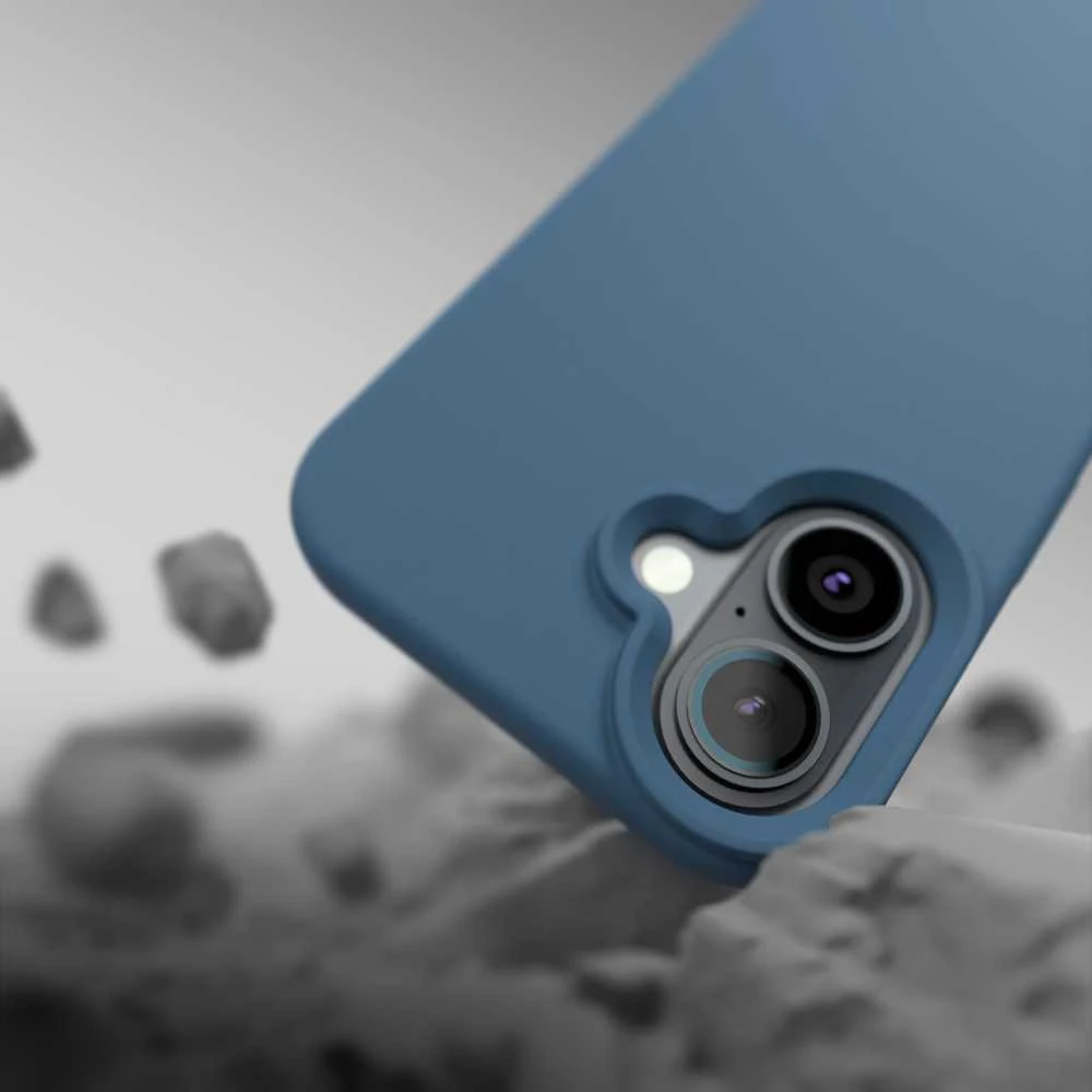 Etteri Telforceone „Eteri“ silikoninis „Mag“ dėklas, skirtas „iPhone 17“, tamsiai mėlynas