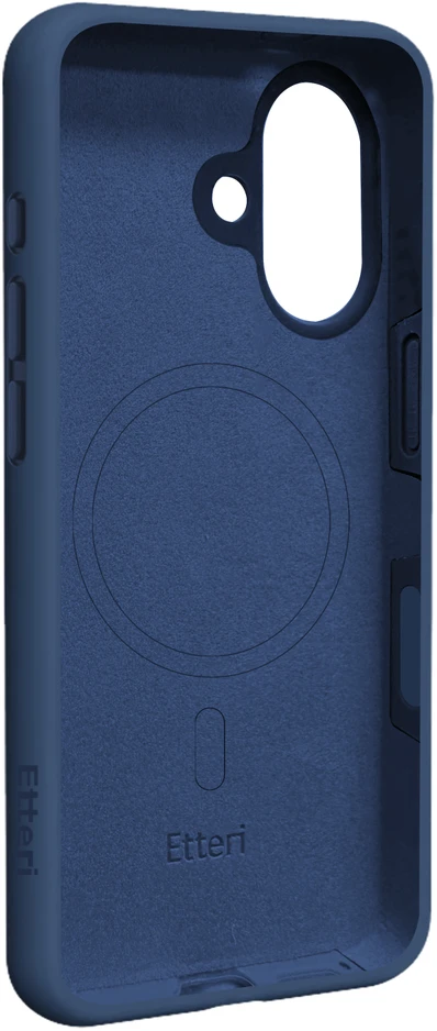 Etteri Telforceone „Eteri“ silikoninis „Mag“ dėklas, skirtas „iPhone 17“, tamsiai mėlynas