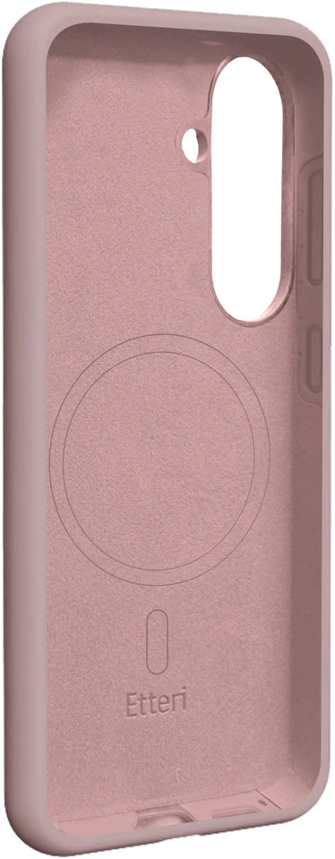 Etteri Telforceone „Eteri“ silikoninis „Mag“ dėklas, skirtas „Samsung Galaxy S26“, šviesiai rožinis