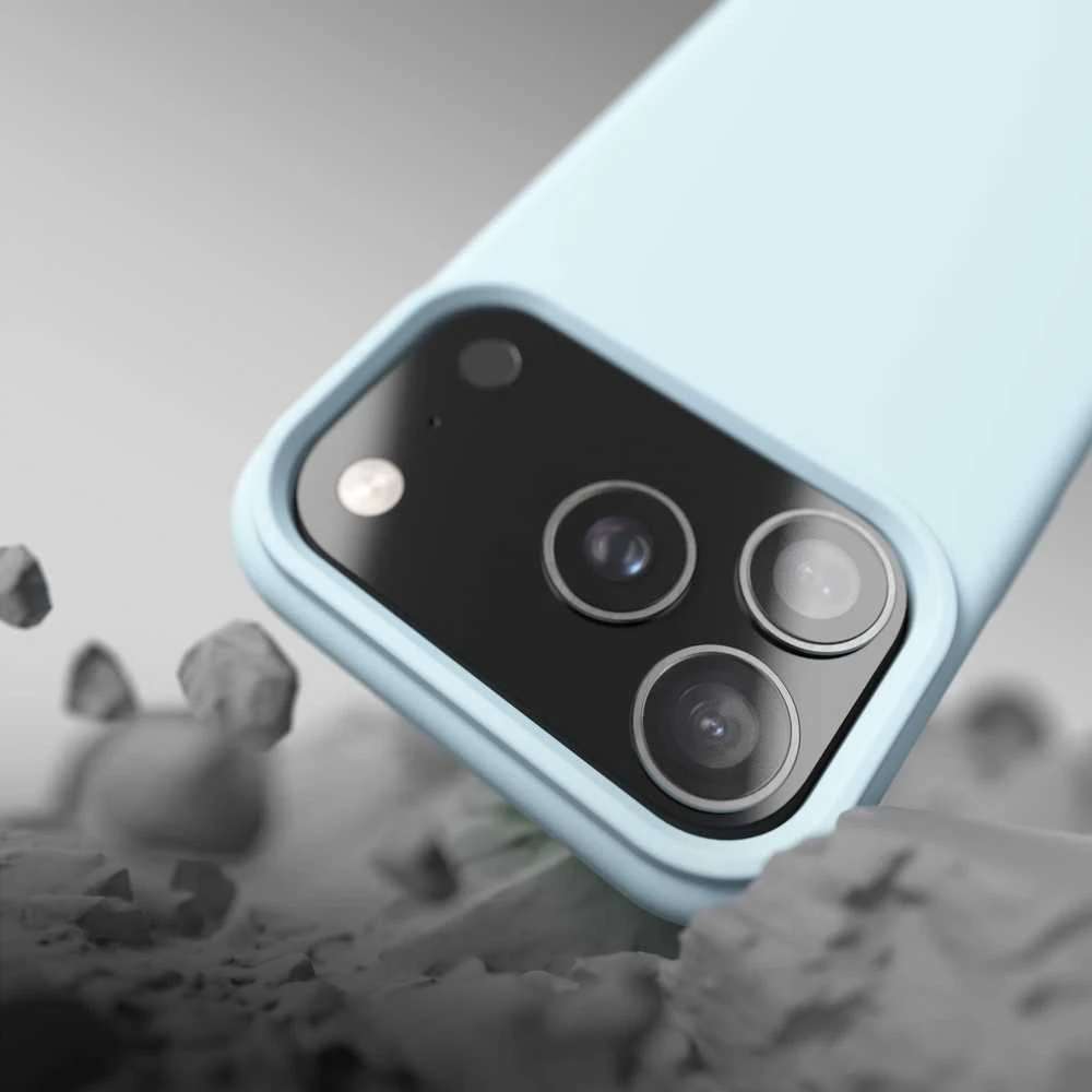 Dėklas Telforceone Etteri Silicone Mag case for iPhone 17 Pro / 18 Pro šviesiai mėlynas