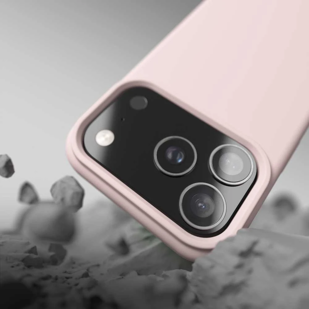 Etteri Telforceone „Eteri Silicone Mag“ dėklas, skirtas „iPhone 17 Pro / 18 Pro“, šviesiai rožinis