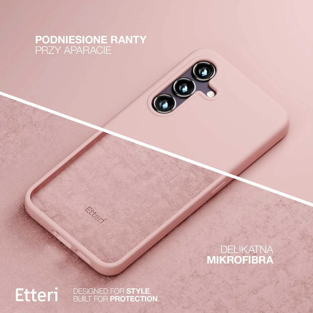 Etteri Telforceone „Eteri“ silikoninis „Mag“ dėklas, skirtas „Samsung Galaxy S26“, šviesiai rožinis