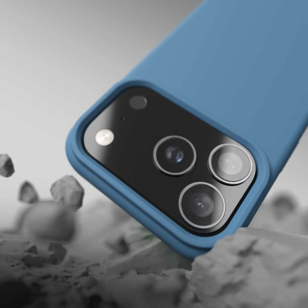 Telforceone Etteri silikoninis „Mag“ dėklas, skirtas iPhone 17 Pro Max / 18 Pro Max, tamsiai mėlynas