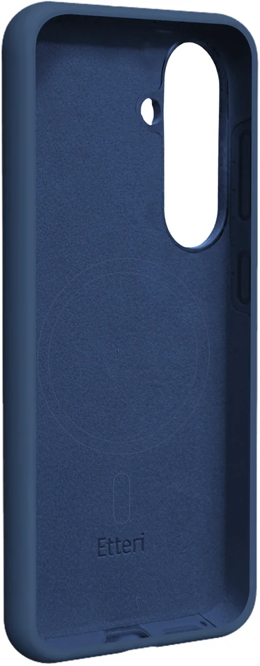 Telforceone Etteri Silicone Mag dėklas, skirtas Samsung Galaxy S26 tamsiai mėlynas