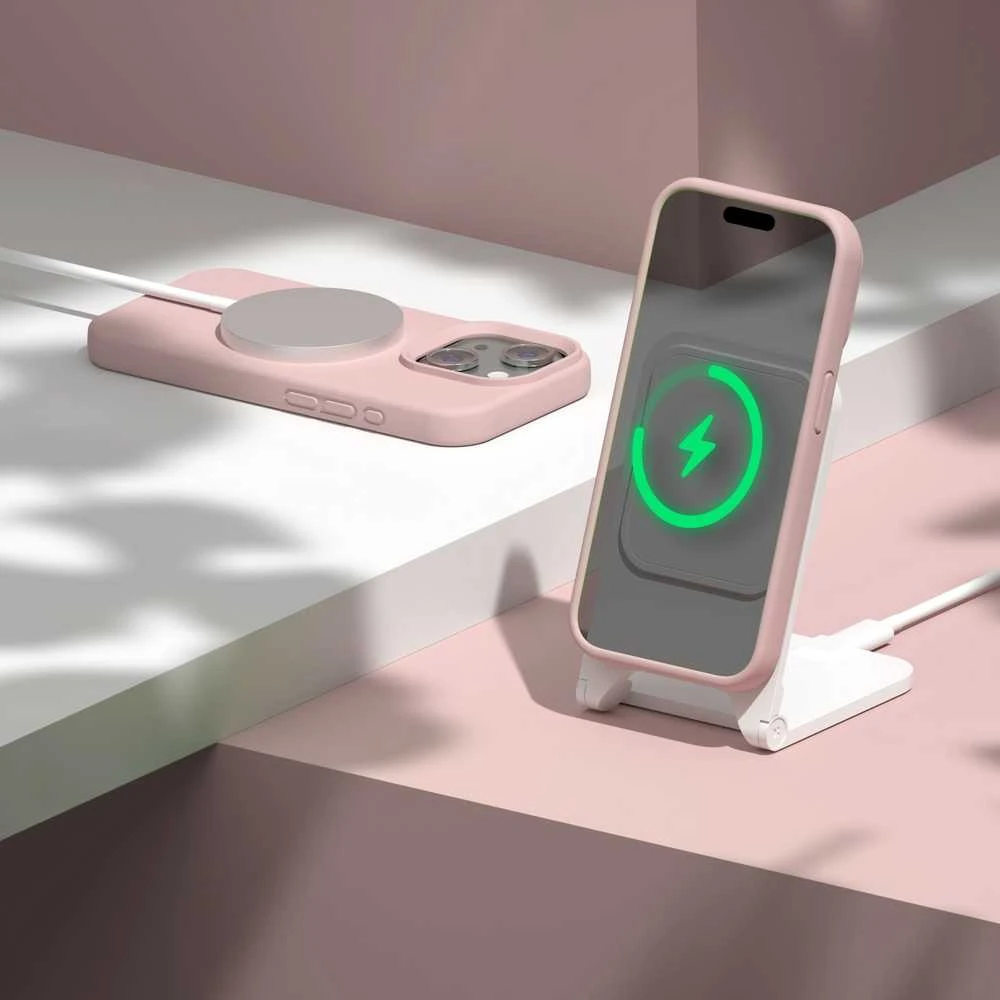 Dėklas Telforceone Etteri Silicone Apple iPhone 11 rožinės spalvos